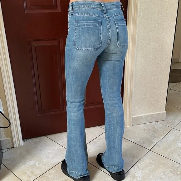 Perfect Hip Hugger Flare Jeans - Picture 2 of 11